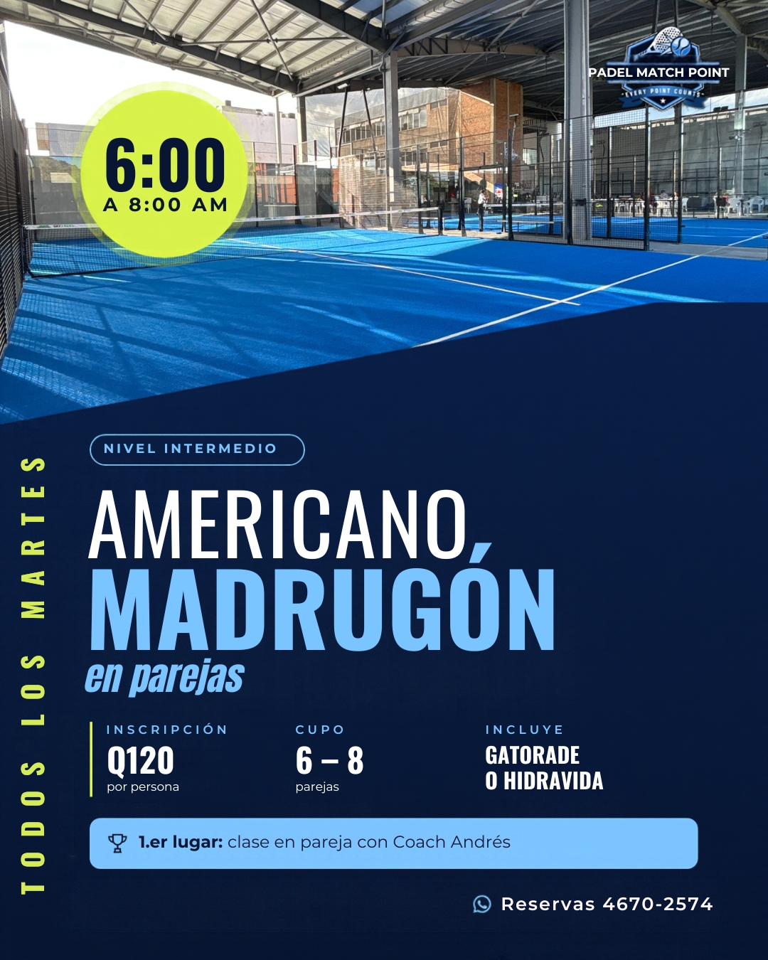 Arte de Americano Madrugón